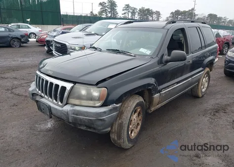 2002 Jeep Grand Cherokee Laredo z USA, uszkodzony, nr VIN 1J4GW48SX2C298319